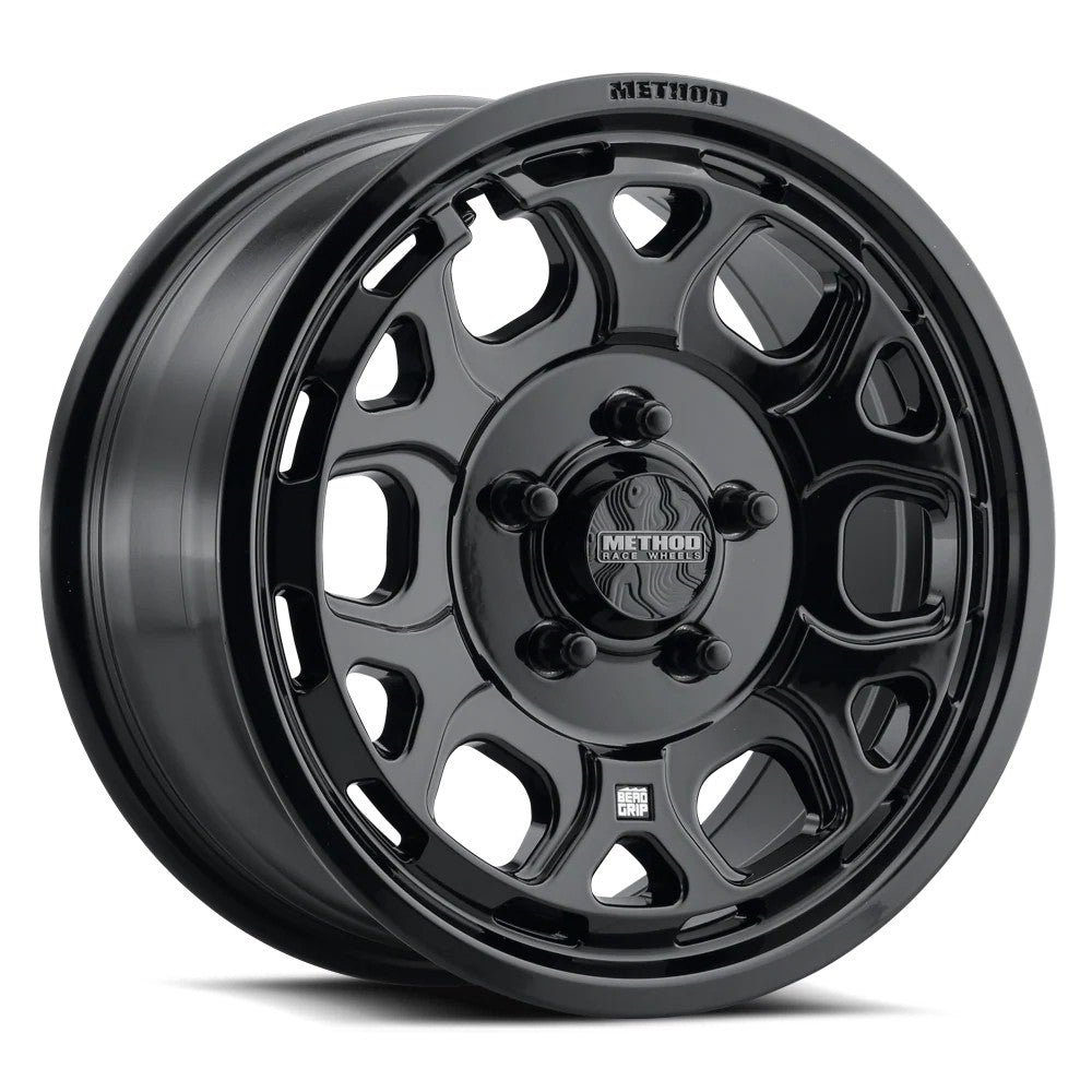 15x7 Method Race Wheels MR416 Bead Grip Gloss Black UTV Wheel 5x4.5 (55mm)