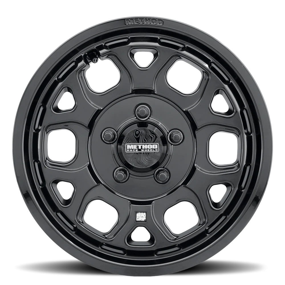 15x7 Method Race Wheels MR416 Bead Grip Gloss Black UTV Wheel 5x4.5 (55mm)