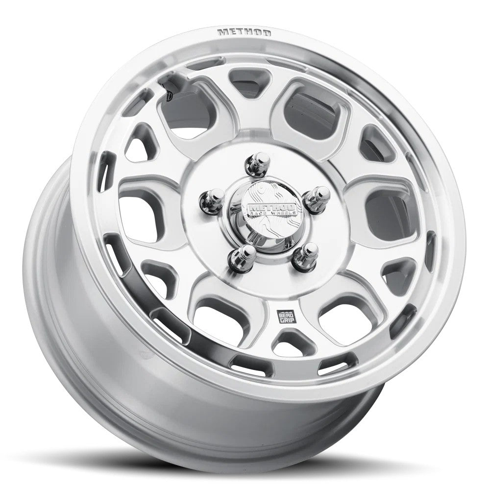 15x7 Method Race Wheels MR416 Bead Grip Machined Clr Coat UTV Wheel 5x4.5 (55mm)
