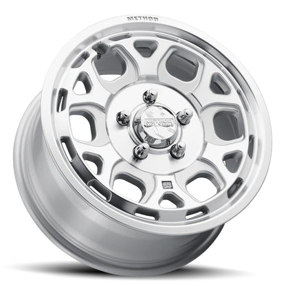 15x7 Method Race Wheels MR416 Bead Grip Machined Clr Coat UTV Wheel 5x4.5 (55mm)