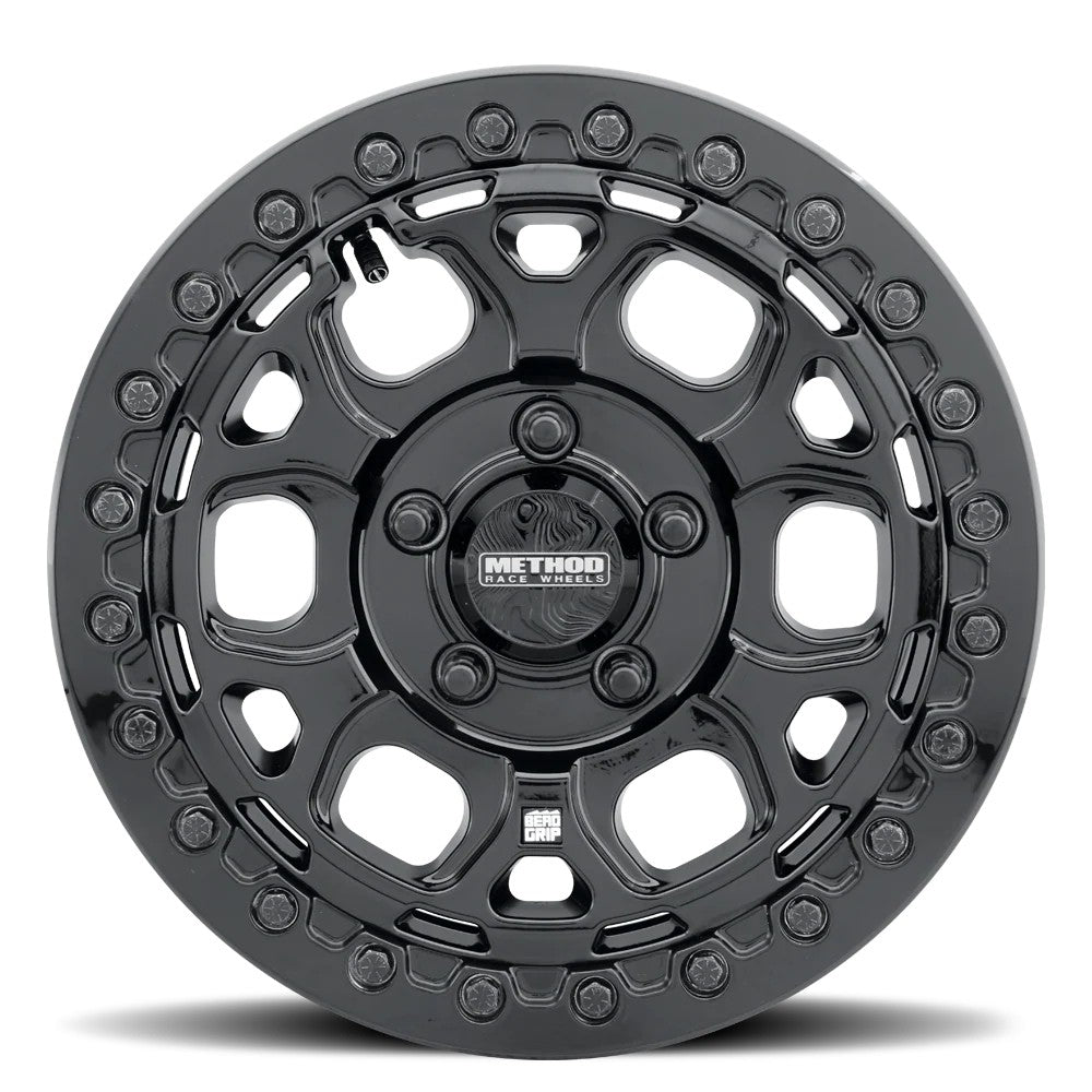 15x7 Method Race Wheels MR416 Gloss Black BEADLOCK UTV Wheel 5x4.5 (55mm)
