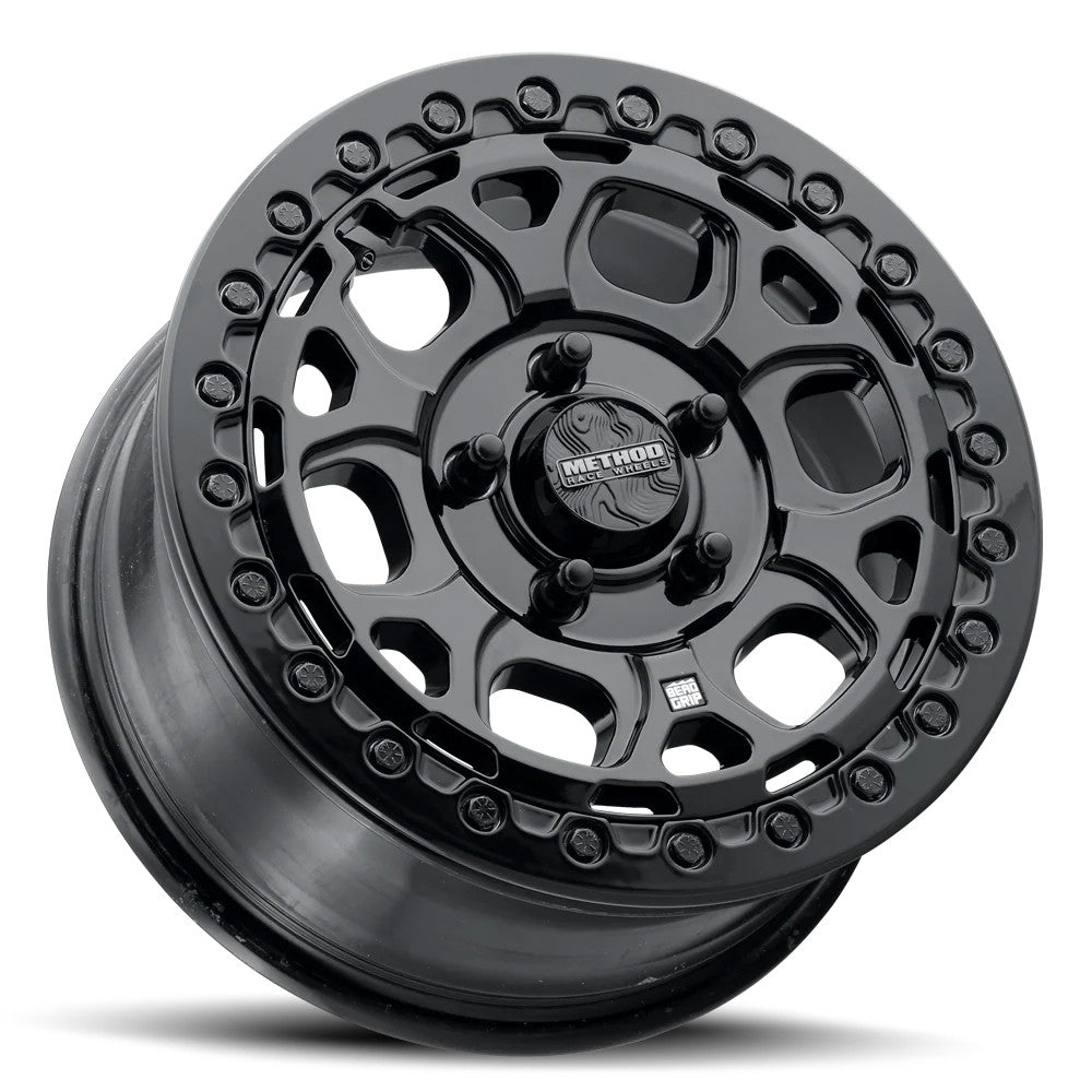 15x7 Method Race Wheels MR416 Gloss Black BEADLOCK UTV Wheel 5x4.5 (55mm)