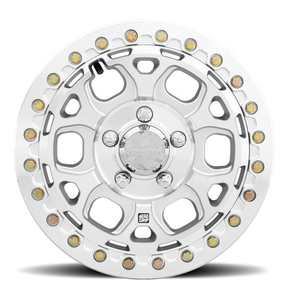 15x7 Method Race Wheels MR416 Machined Clr Coat BEADLOCK UTV Wheel 5x4.5 (55mm)