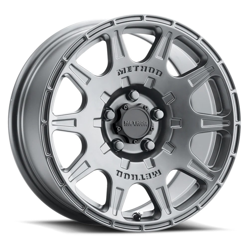 17x8 Method MR502 RALLY Titanium Wheel 5x4.5 (38mm)
