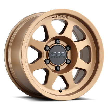 17x7.5 Method Race Wheels MR701 Bead Grip Method Bronze Wheel 6x130 (30mm)
