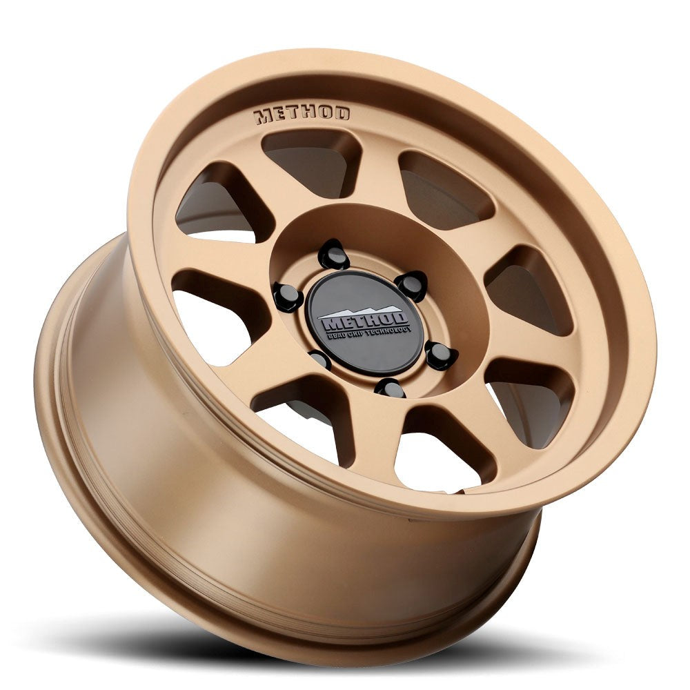 17x7.5 Method Race Wheels MR701 Bead Grip Method Bronze Wheel 6x130 (30mm)