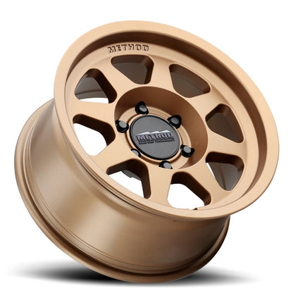 17x7.5 Method Race Wheels MR701 Bead Grip Method Bronze Wheel 6x130 (30mm)