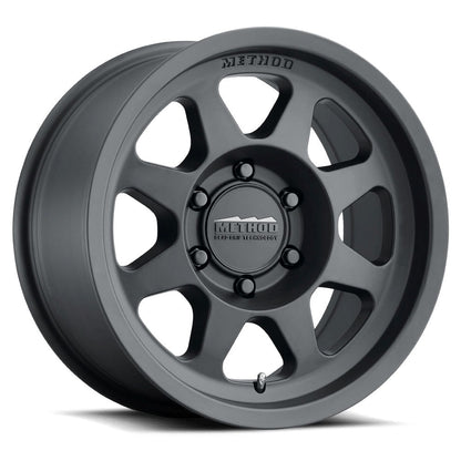 17x7.5 Method Race Wheels MR701 Bead Grip Matte Black Wheel 6x130 (30mm)