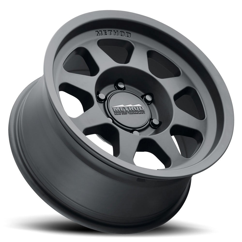 17x7.5 Method Race Wheels MR701 Bead Grip Matte Black Wheel 6x130 (30mm)
