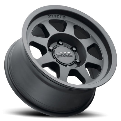 17x7.5 Method Race Wheels MR701 Bead Grip Matte Black Wheel 6x130 (30mm)