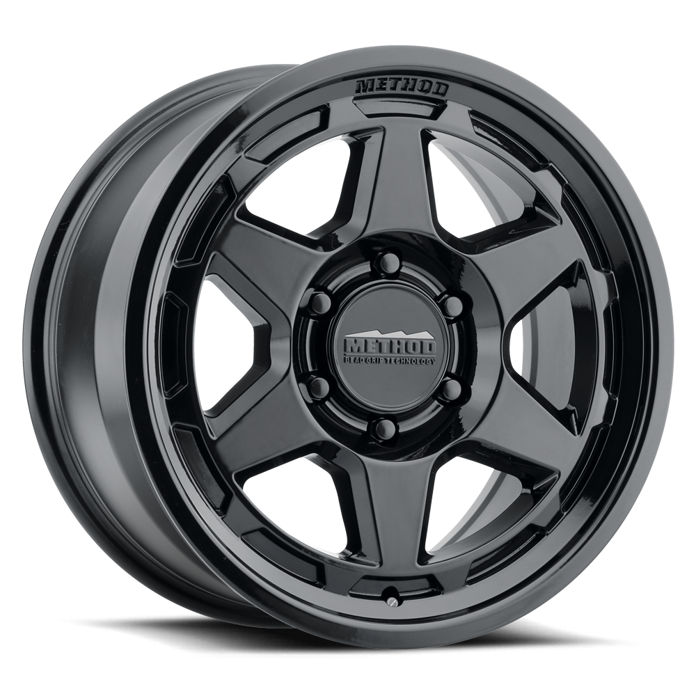 18x9 Method MR708 HD Bead Grip Gloss Black Wheel 6x5.5 (40mm)