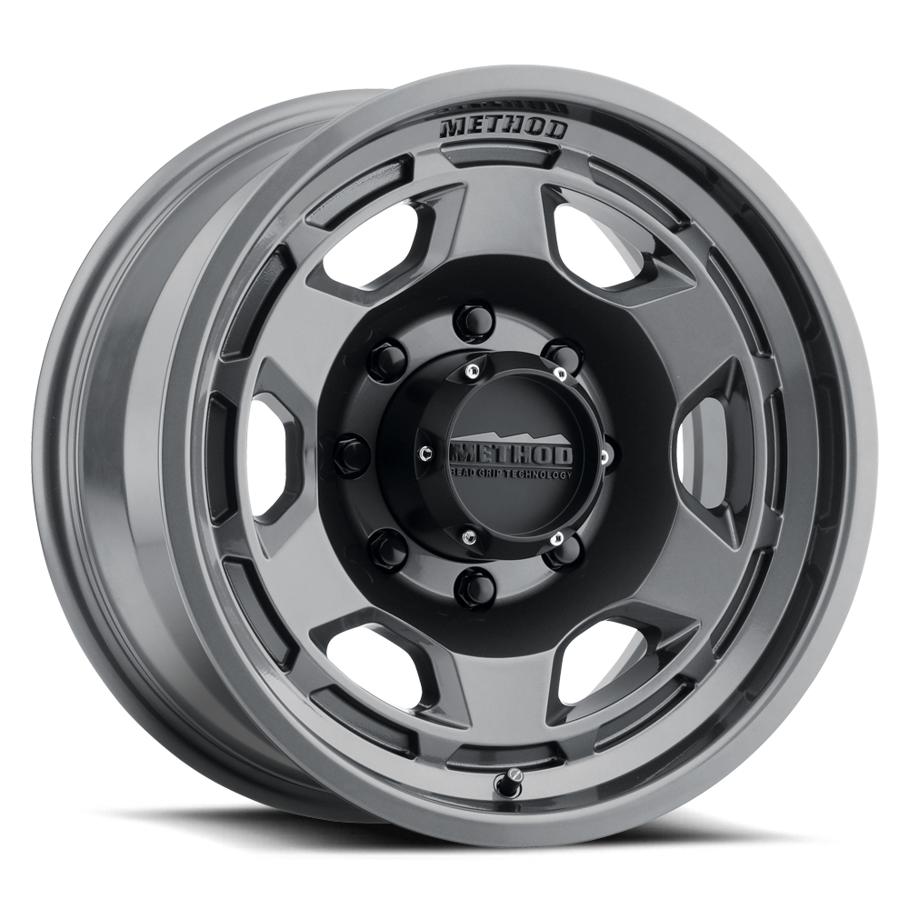 17x9 Method MR708 Bead Grip Gloss Titanium Wheel 8x180 (-38mm)
