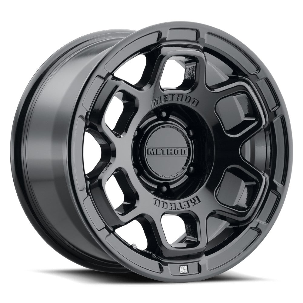 17x8.5 Method Race Wheels MR710 HD Bead Grip Gloss Black Wheel 6x5.5 (25mm)