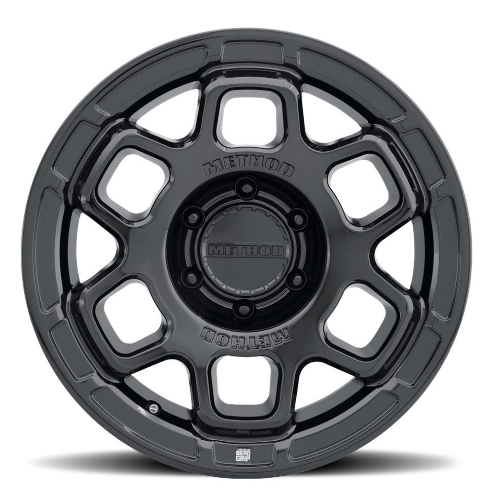 17x8.5 Method Race Wheels MR710 HD Bead Grip Gloss Black Wheel 6x135 (0mm)