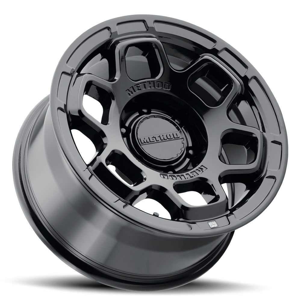 17x8.5 Method Race Wheels MR710 HD Bead Grip Gloss Black Wheel 6x5.5 (25mm)
