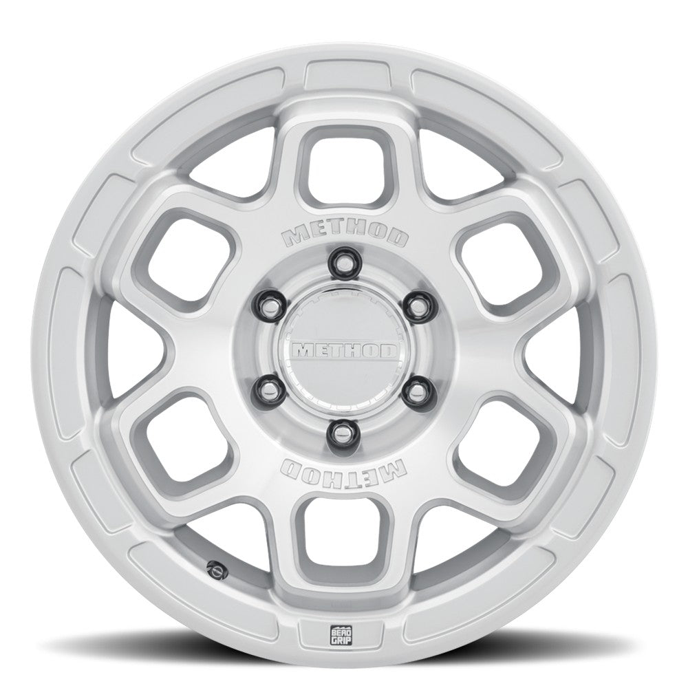 17x8.5 Method MR710 HD Bead Grip Machined - Clear Coat Wheel 6x5.5 (0mm)