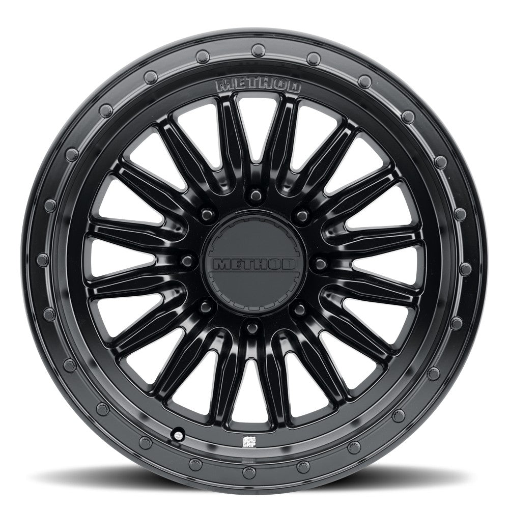 20x9 Method Race Wheels MR711 HD Bead Grip Matte Black Wheel 8x6.5 (12mm)