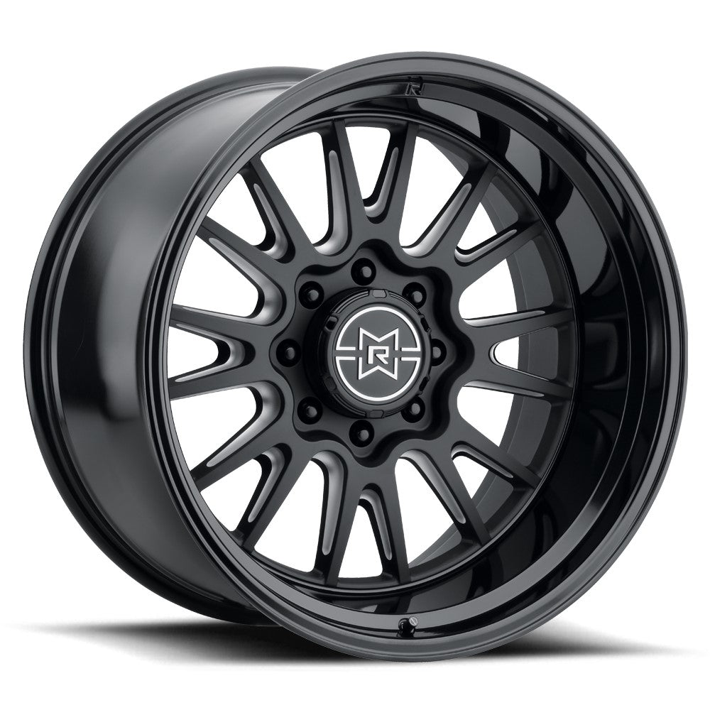 20x12 Method MR802 Raised Double Black Milled Wheel 8x170 (-40mm)