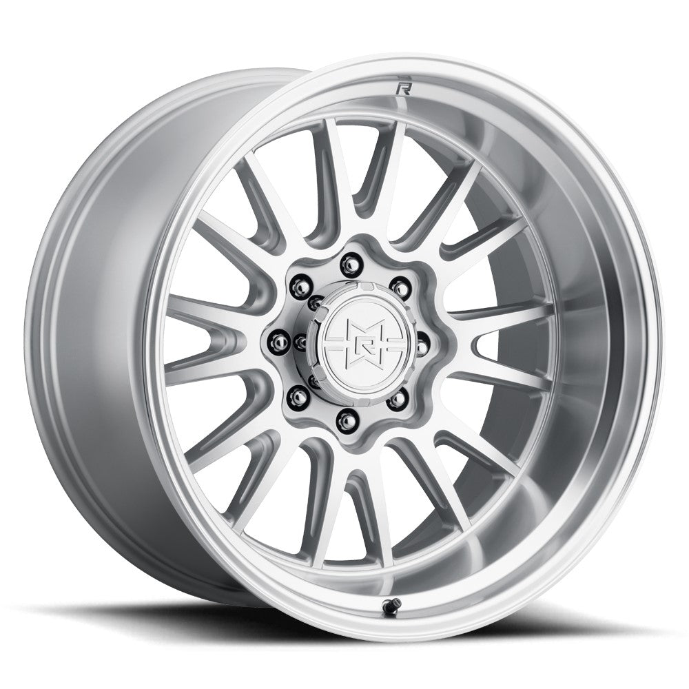20x12 Method MR802 Raised Machined - Clear Coat Wheel 8x180 (-40mm)