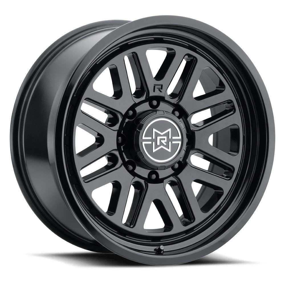20x10 Method MR804 Raised Gloss Black Wheel 8x180 (-18mm)