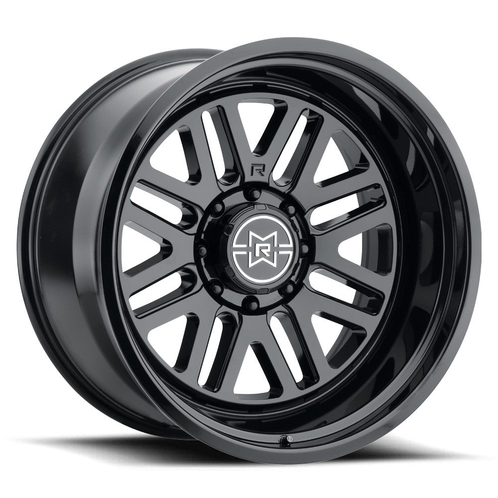22x10 Method MR804 Raised Gloss Black Wheel 8x180 (-18mm)