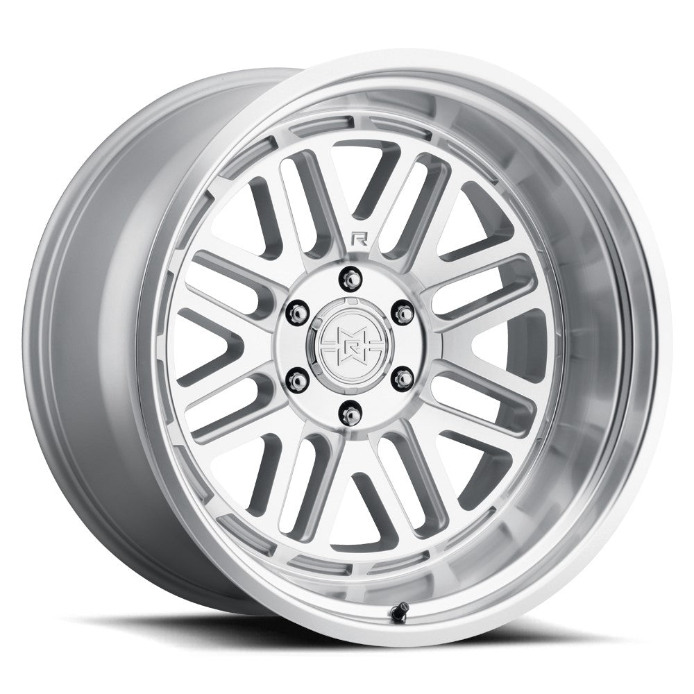 22x12 Method MR804 Raised Machined - Clear Coat Wheel 6x135 (-40mm)