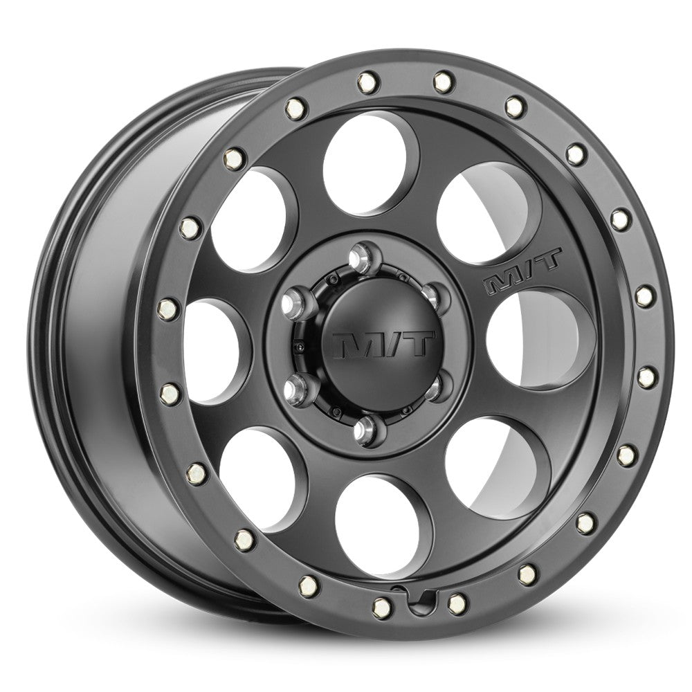 18x9 Mickey Thompson Classic Pro Black With Zinc Bolts Wheel 8x180 (0mm)