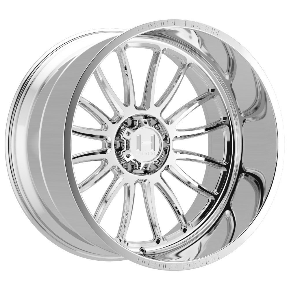 30x14 Hostile HF15 Phantom Polished FORGED Wheel 8x6.5 (-76mm)