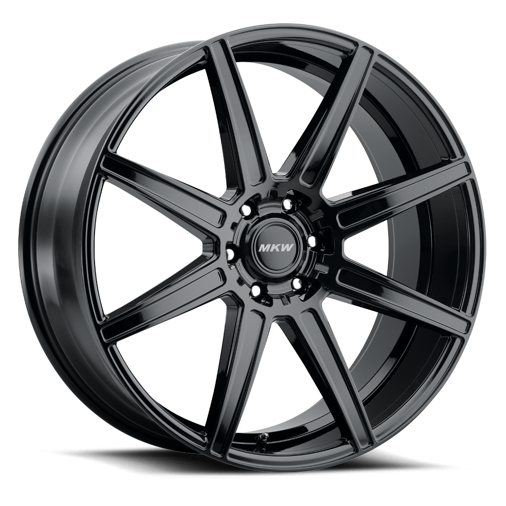 22x9.5 MKW M141 Gloss Black Wheel 6x135 (30mm)