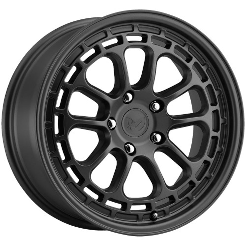 17x8 MKW Offroad M207 Satin Black Wheel 5x4.25 (35mm)
