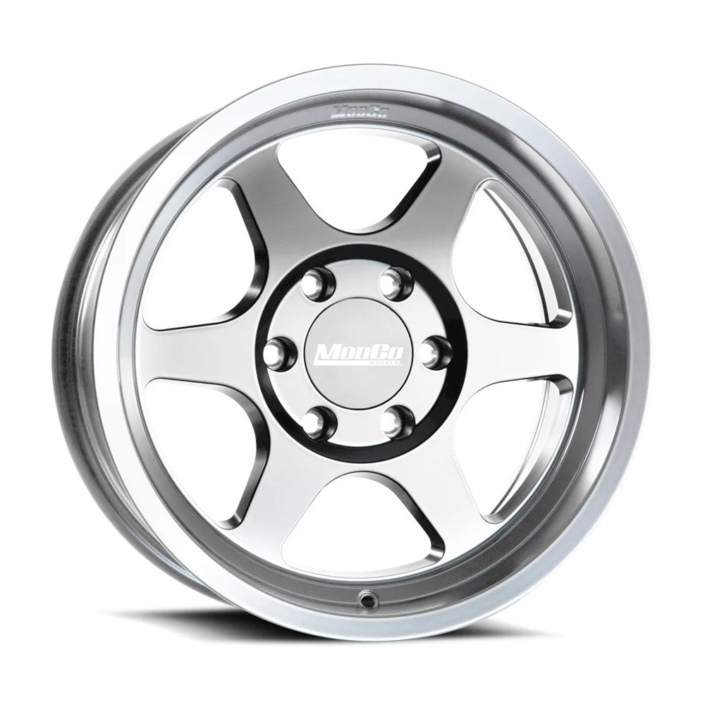 17x8.5 ModCo Wheels M71 Machined With Clear Wheel 6x135 (6mm)