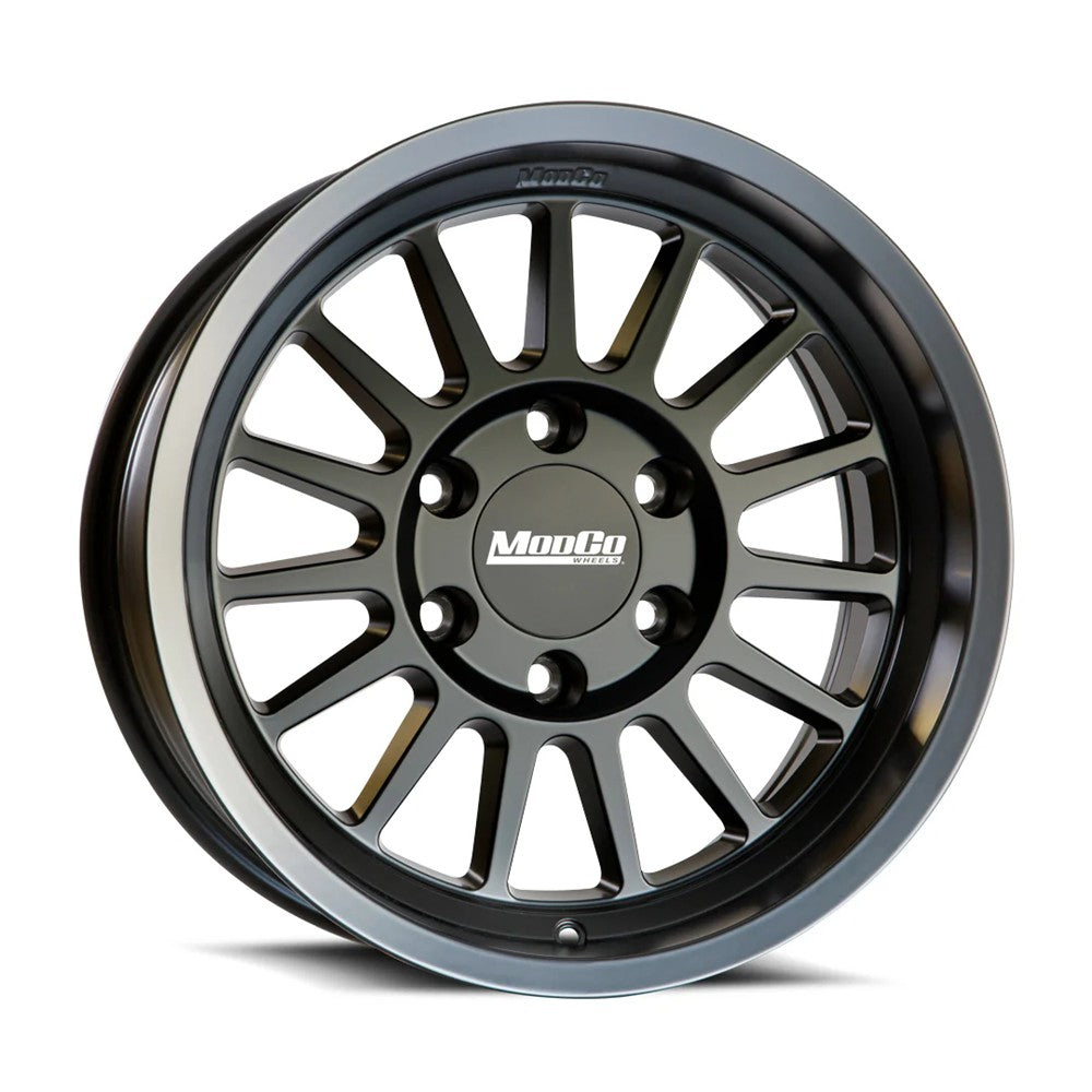 17x8.5 ModCo Wheels M72 Matte Black Wheel 6x5.5 (0mm)