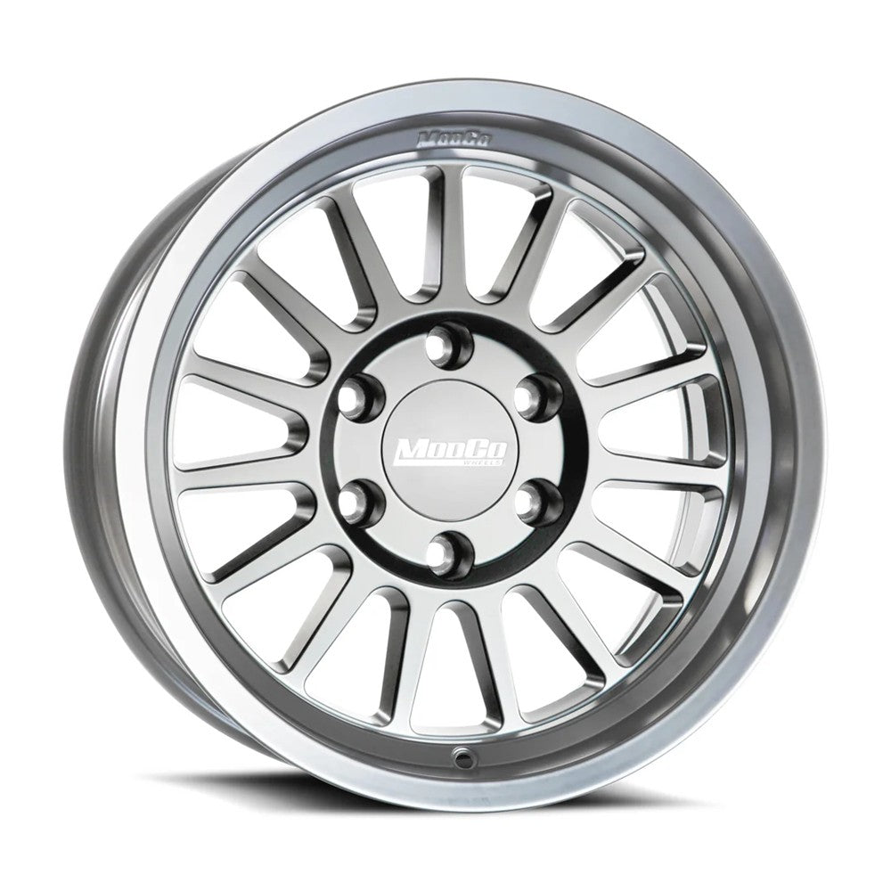 17x9 ModCo Wheels M72 Machined With Clear Wheel 5x5 (-25mm)