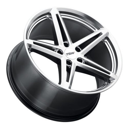 19x8.5 TSW MOLTENO HYPER SILVER Wheel 5x120 (35mm)