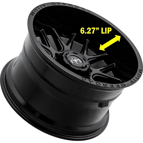 20x12 Motiv Off Road 423B Magnus Gloss Black Wheel 8x170 (-44mm)