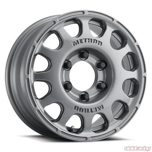 16x7 Method MR107 Gloss Titanium Wheel 6x5.5 (45mm)