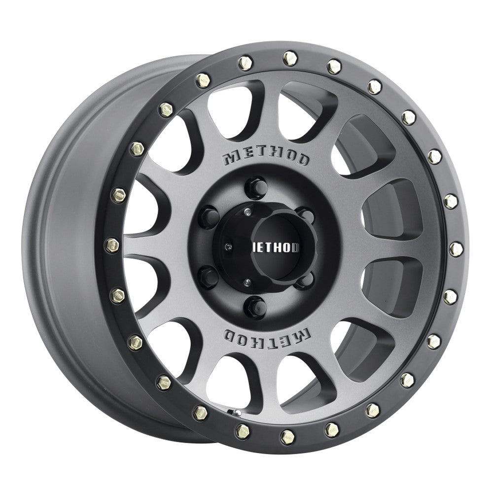 18x9 Method MR305 NV Titanium Wheel 6x5.5 (18mm)