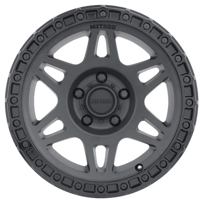 17x8.5 Method MR312 Matte Black W/ Gloss Black Lip Wheel 5x5 (0mm)