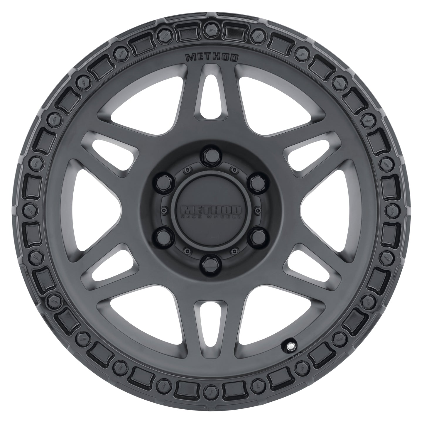 18x9 Method MR312 Matte Black W/ Gloss Black Lip Wheel 6x5.5 (18mm)