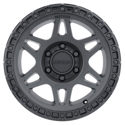 18x9 Method MR312 Matte Black W/ Gloss Black Lip Wheel 6x5.5 (18mm)