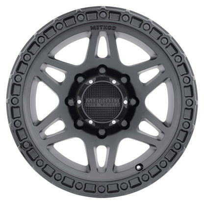 18x9 Method MR312 Matte Black W/ Gloss Black Lip Wheel 8x6.5 (18mm)
