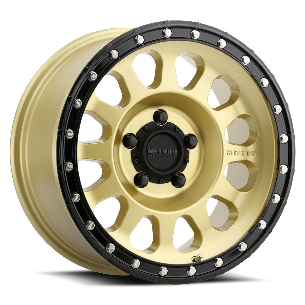 20x9 Method 315G Gold - Black Lip Wheel 5x5.5 (18mm)