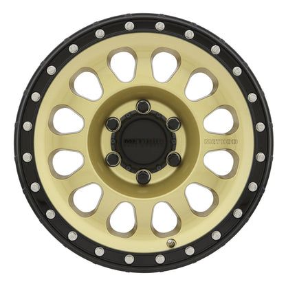 20x10 Method 315G Gold - Black Lip Wheel 6x135 (-18mm)