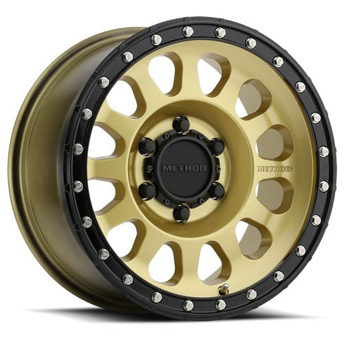 17x8.5 Method MR315 Gold/Black Street Loc Wheel 6x135 (0mm)