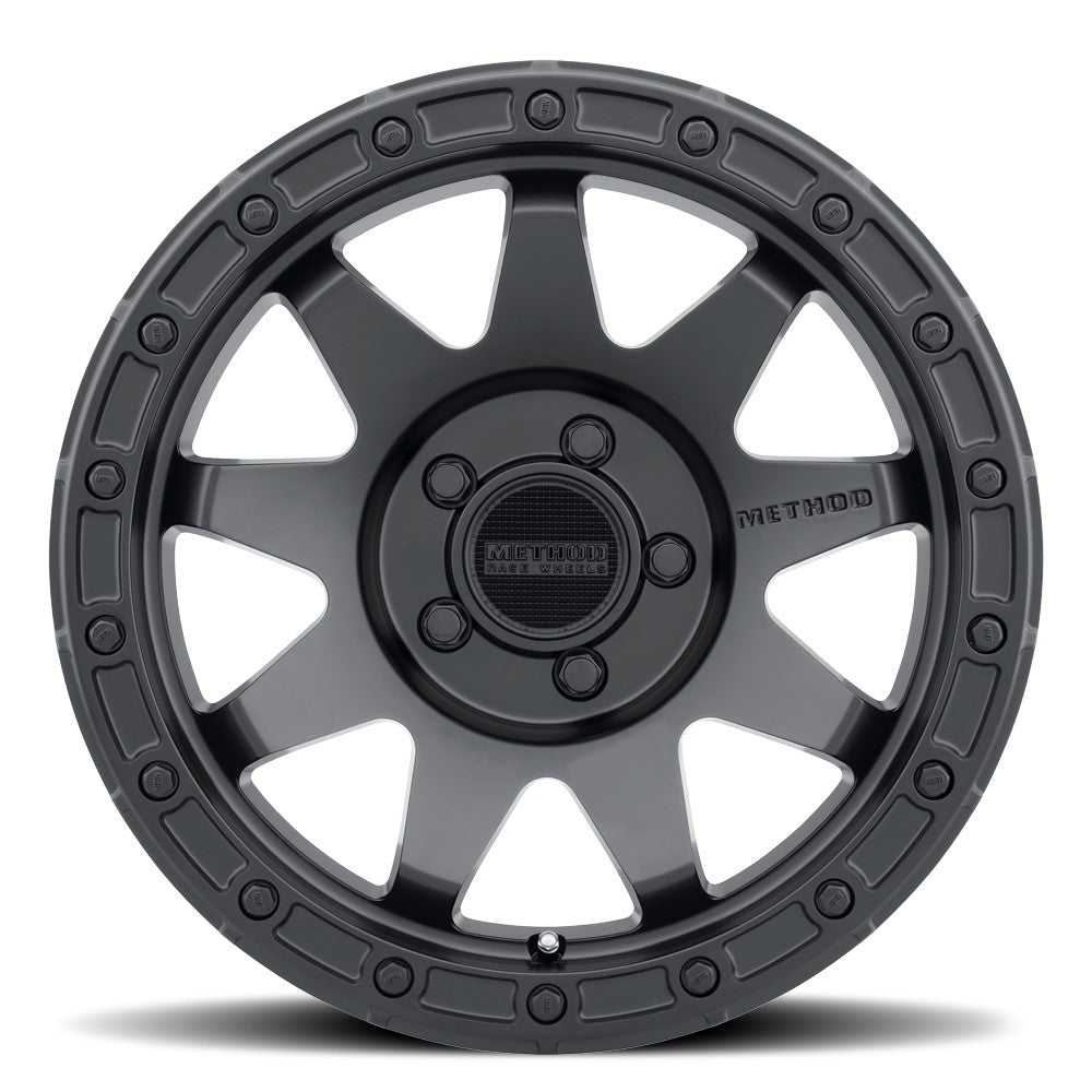 17x9 Method 317B Matte Black Wheel 5x5 (-12mm)