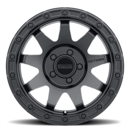 17x9 Method 317B Matte Black Wheel 5x5 (-12mm)