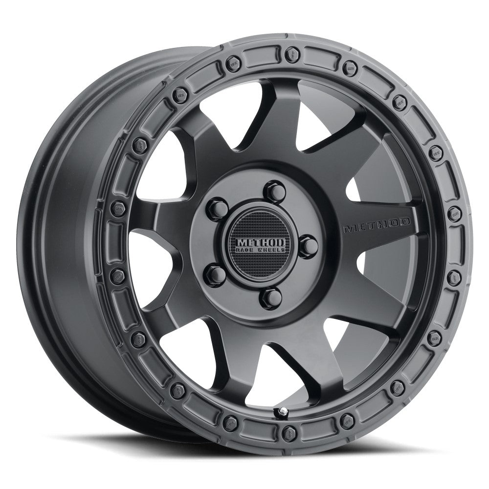 17x9 Method 317B Matte Black Wheel 5x5 (-12mm)