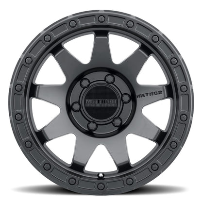 17x9 Method MR317 Matte Black Wheel 6x5.5 (-12mm)
