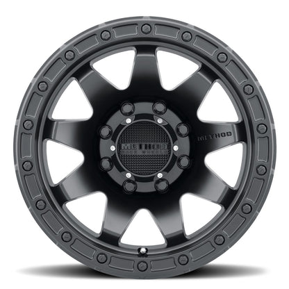 17x9 Method MR317 Matte Black Wheel 8x6.5 (-12mm)