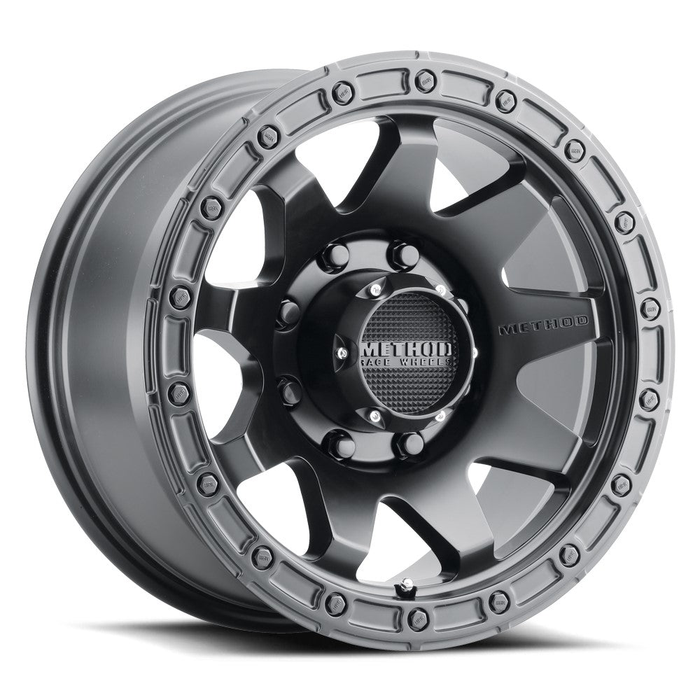 17x9 Method MR317 Matte Black Wheel 8x6.5 (-12mm)